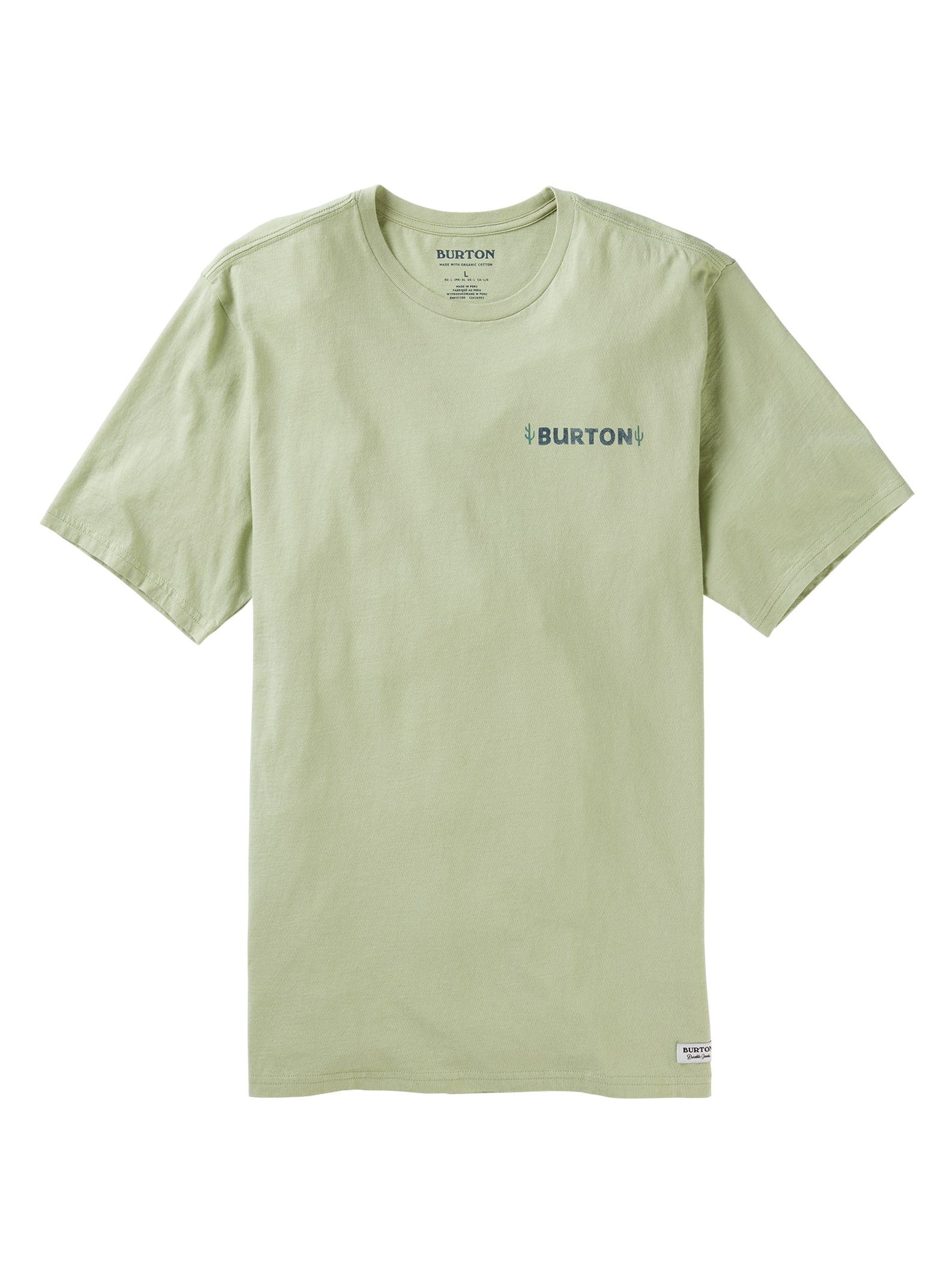Burton - T-shirt à manches courtes Bowdat pour homme, Sage Green, M