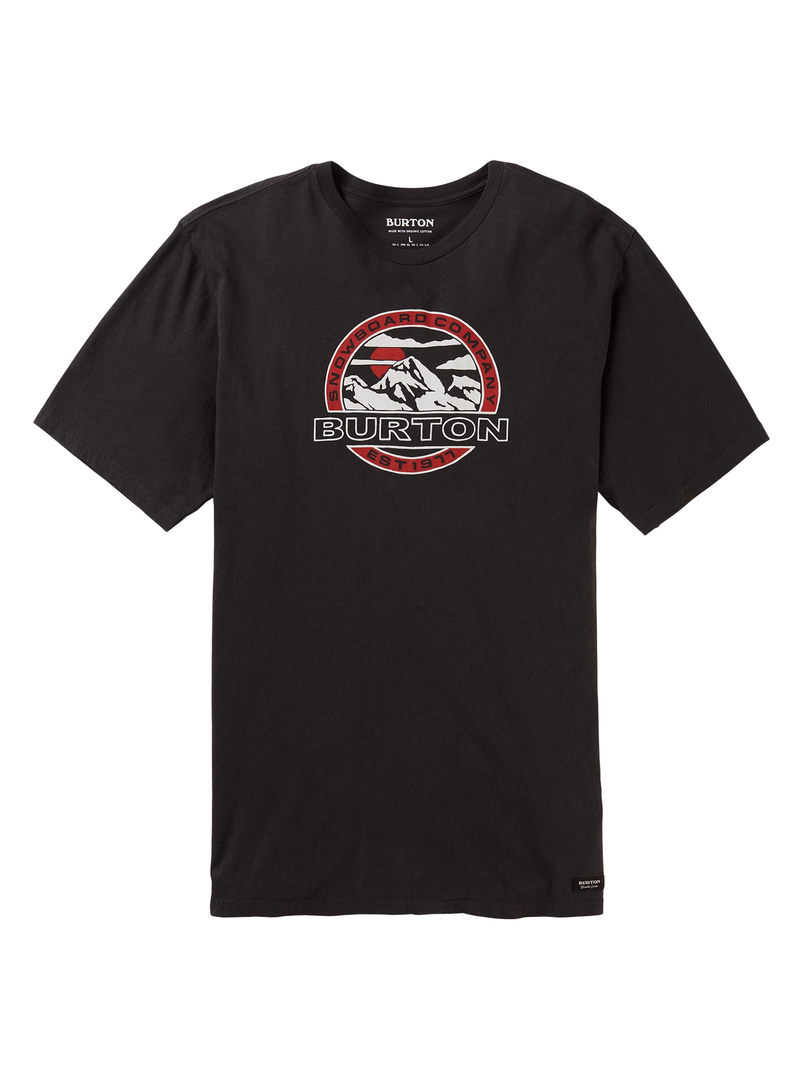 Burton - T-shirt manches courtes Keyway pour homme, Phantom, L