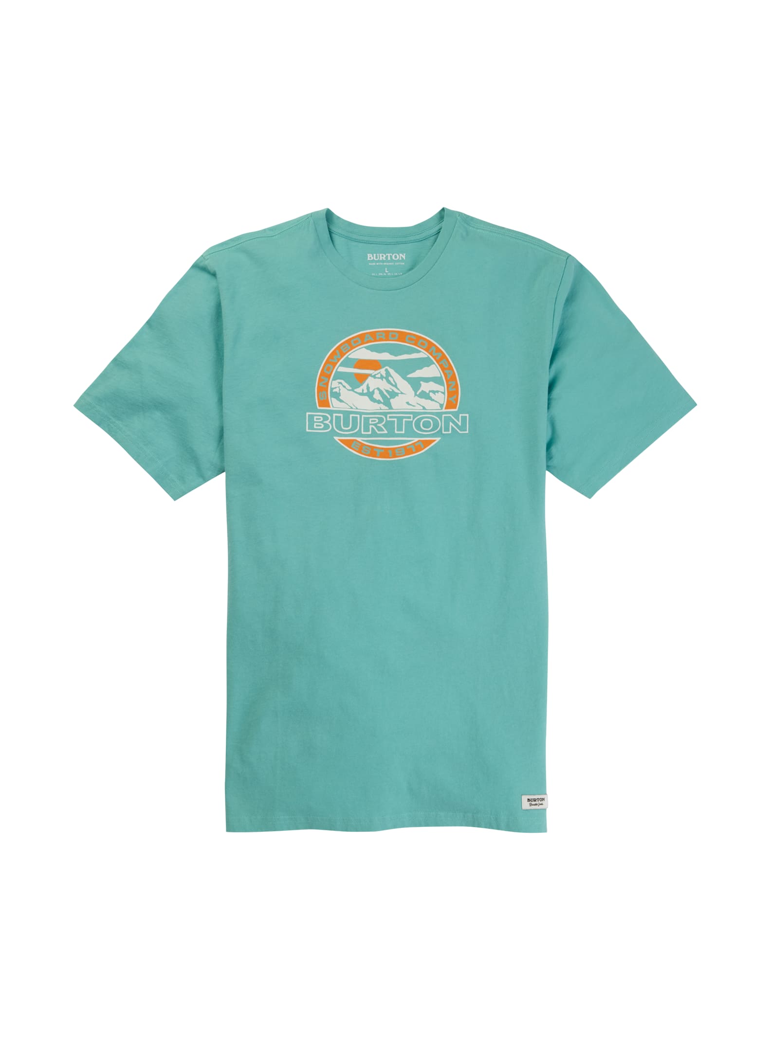 Burton - T-shirt manches courtes Keyway pour homme, Buoy Blue, L