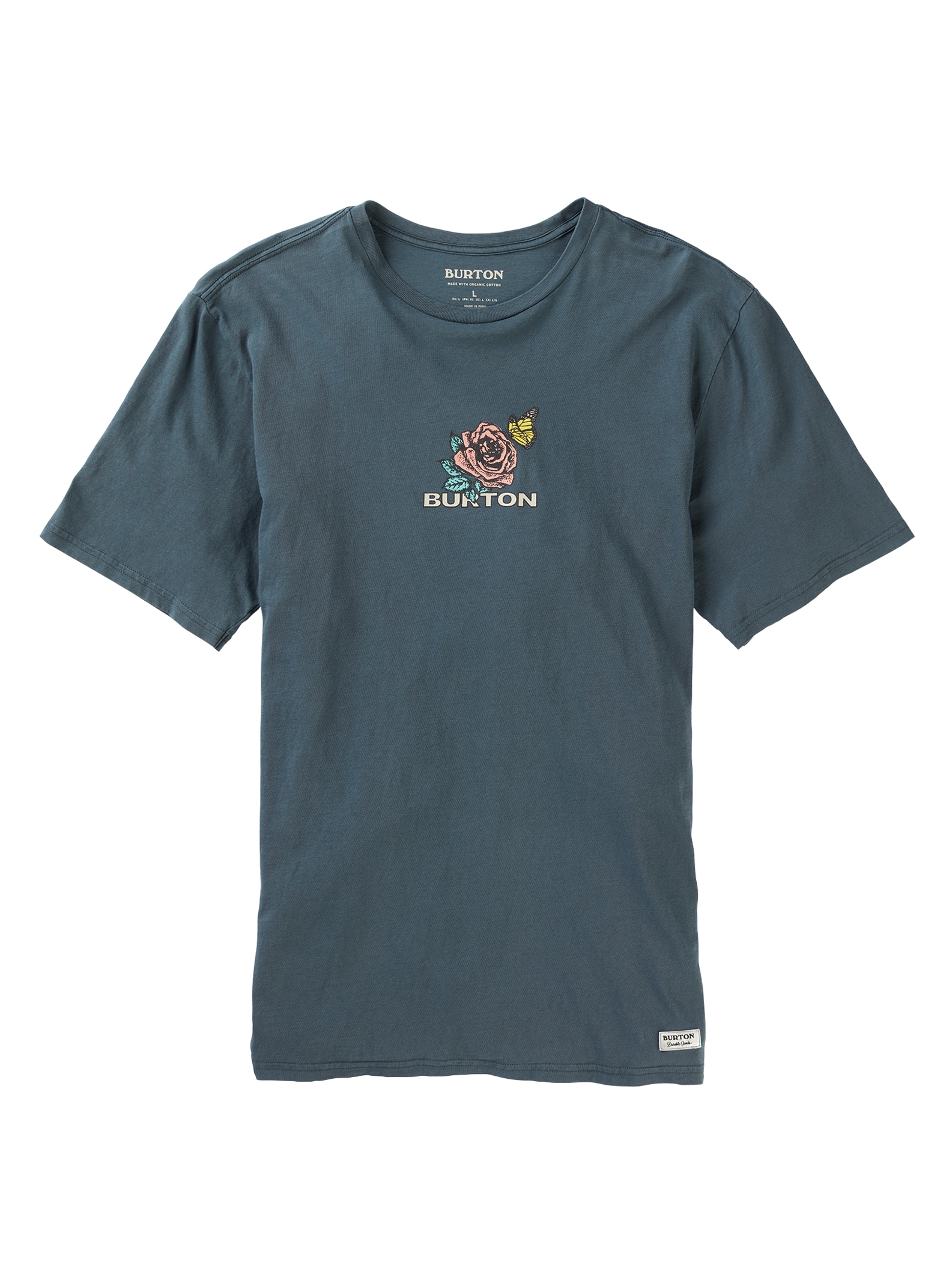 Burton - T-shirt à manches courtes Semisonic pour homme, Dark Slate, XS