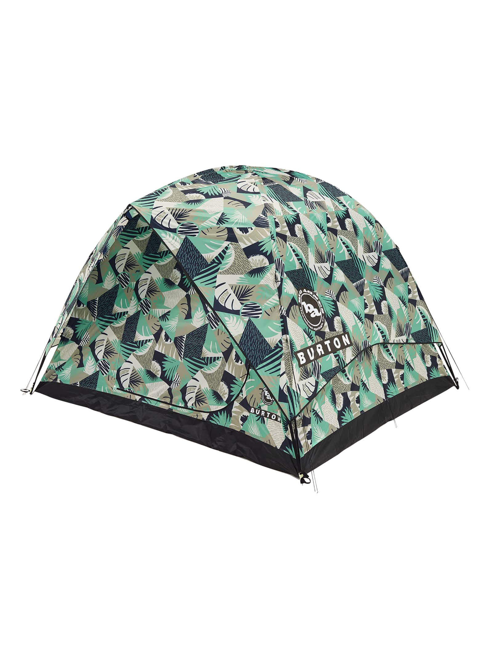 Burton EU Big Agnes x  - Tente Rabbit Ears 6, Iron Gray Woodcut Palm