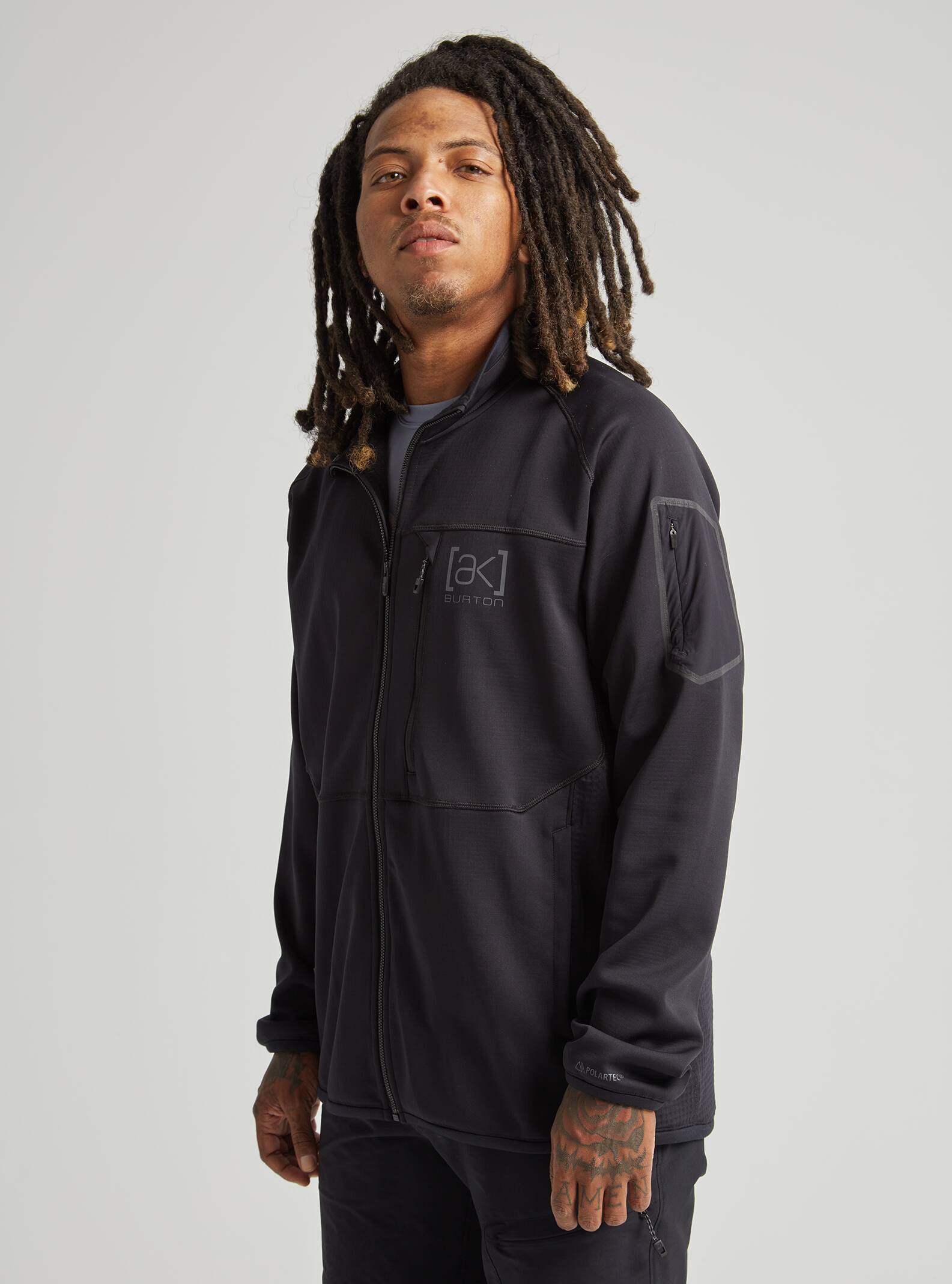 Men's Burton [ak] Helium Grid Full-Zip Fleece | Burton.com Spring