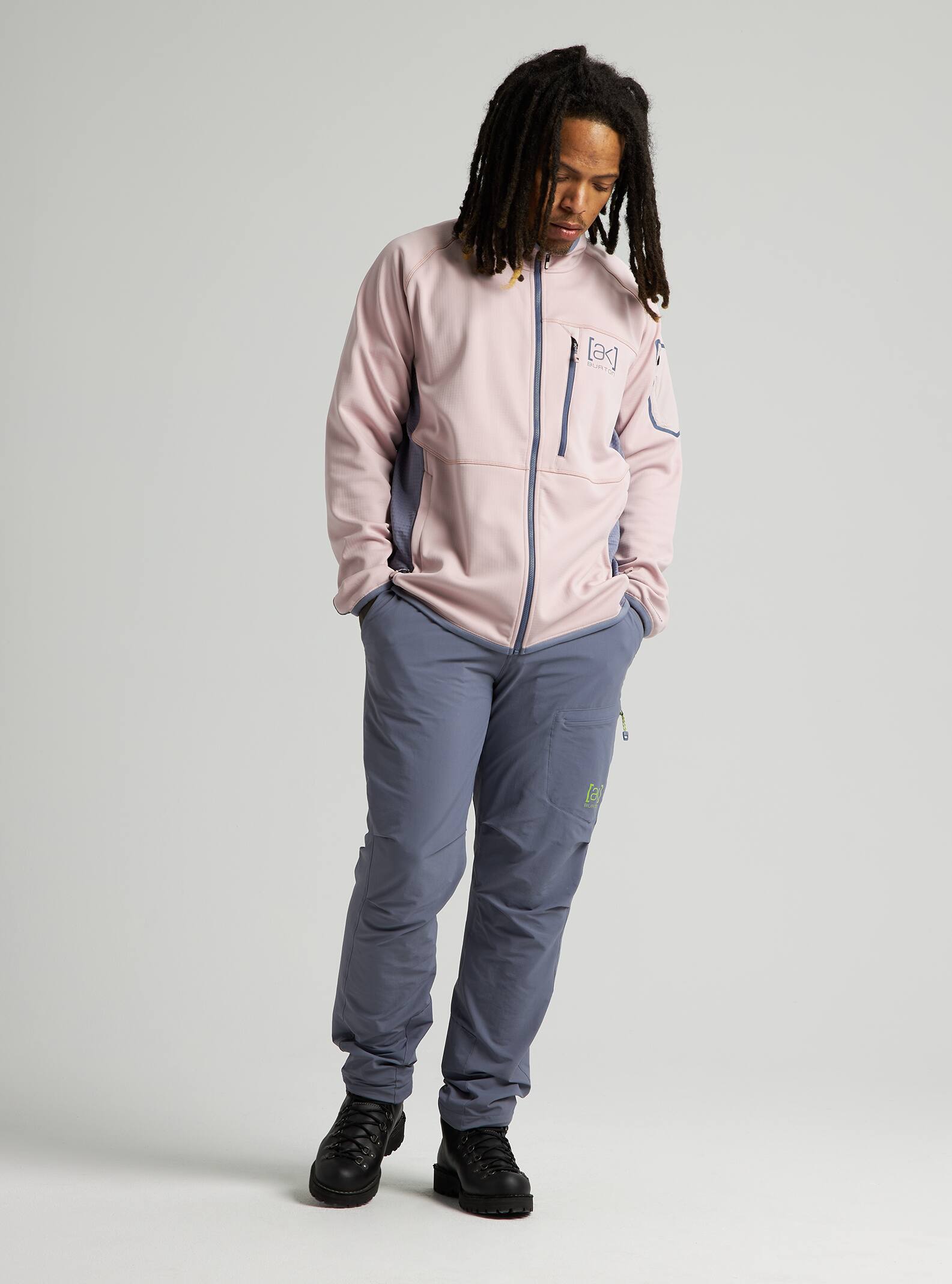 Men's Burton [ak] Helium Grid Full-Zip Fleece | Burton.com Spring