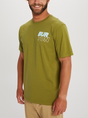Men's Burton Rockview Short Sleeve T-Shirt shown in Mayfly Green