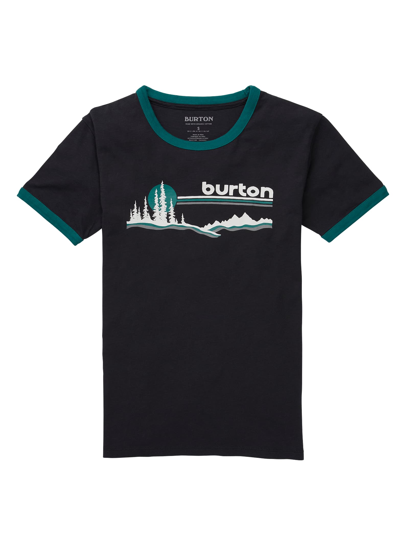 Burton Carlow Kurzarm-T-Shirt für Damen, L