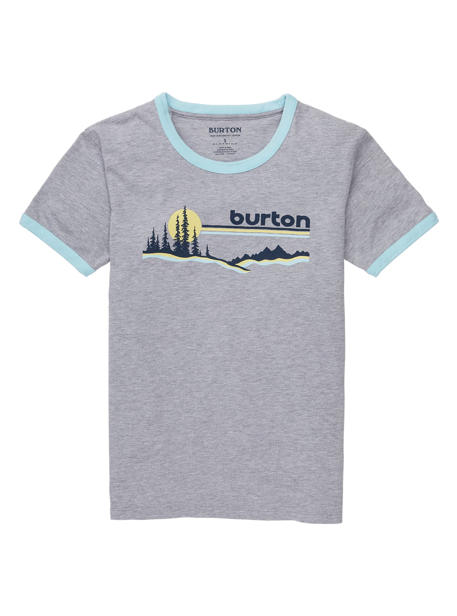 Burton Carlow Kurzarm-T-Shirt für Damen, XXS