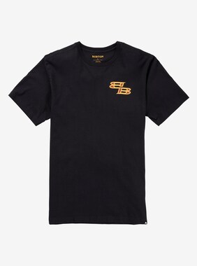 Men's Burton Crown Short Sleeve T-Shirt shown in True Black
