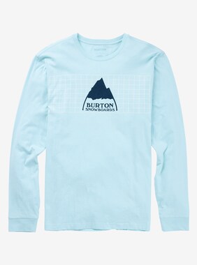 Men's Burton Squared Long Sleeve T-Shirt shown in Iced Aqua