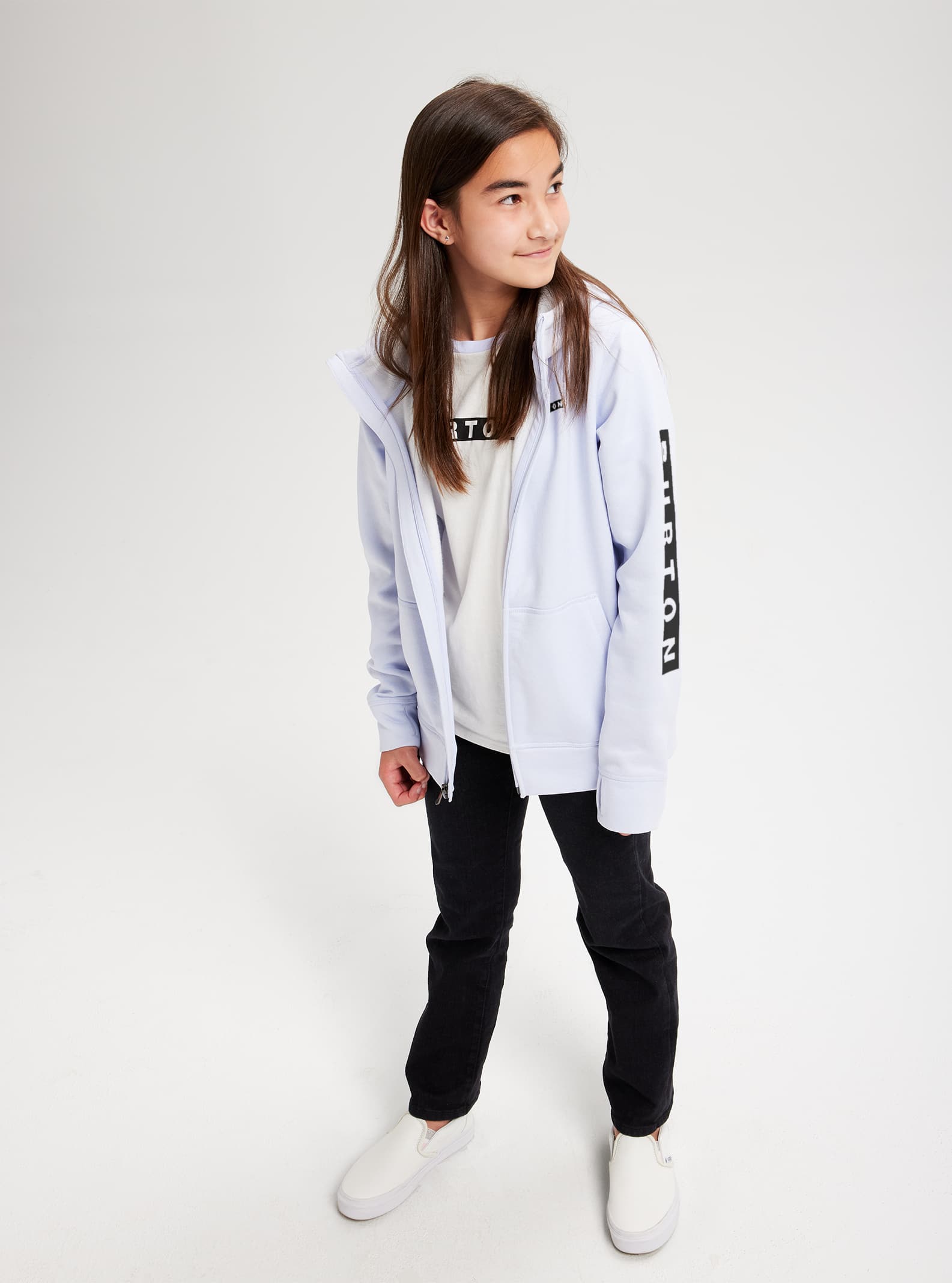 Kids' Burton Oak Full-Zip Hoodie | Burton.com Spring 2022 JP