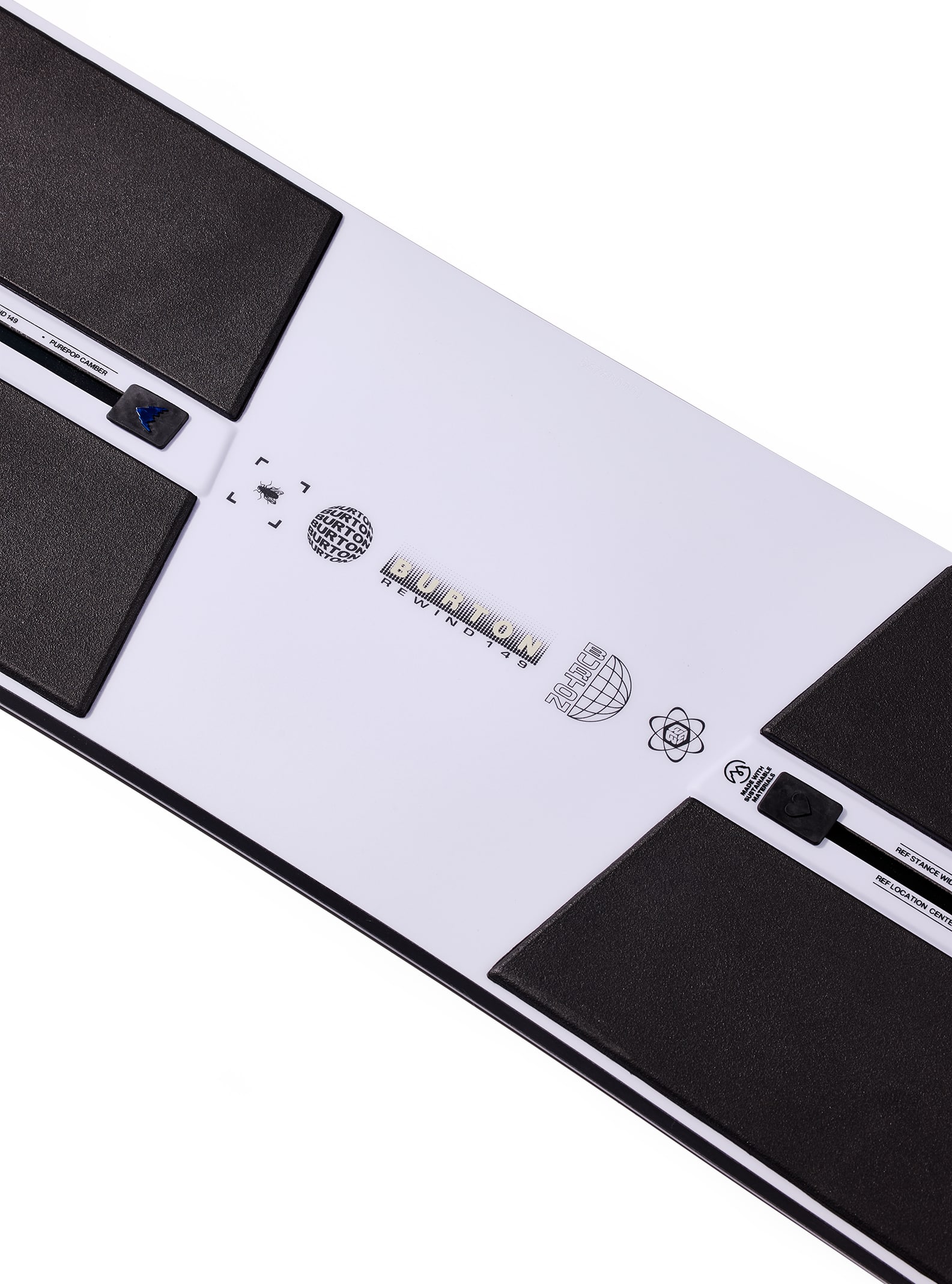 美品　2022　BURTON　REWIND　149cm　バートン　リウインド　猫 Burton Rewind Camber Snowboard | Park & Freestyle | Burton.com