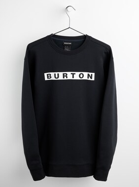 Burton Vault Crewneck Sweatshirt shown in True Black