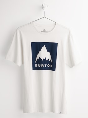 Burton Classic Mountain High Short Sleeve T-Shirt shown in Stout White
