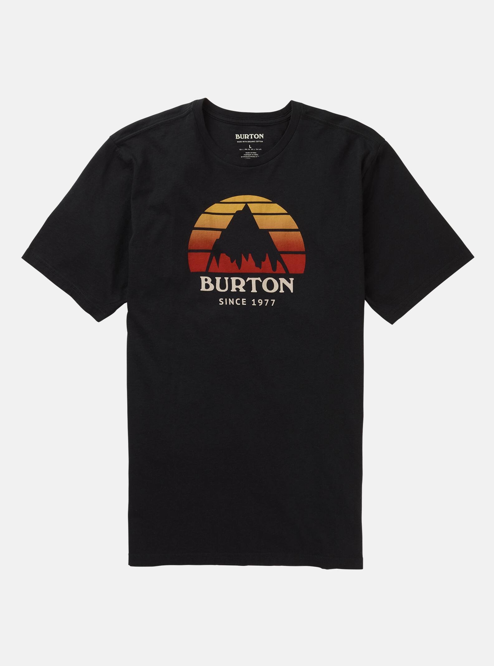 Burton Underhill Short Sleeve T-Shirt, True Black, L