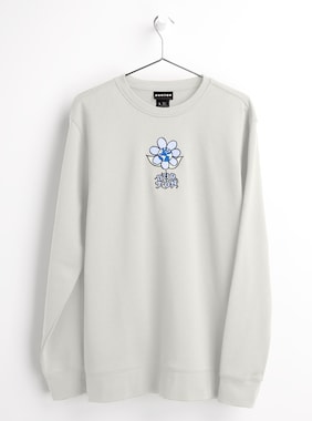 Burton Gardinia Crewneck Sweatshirt shown in Stout White