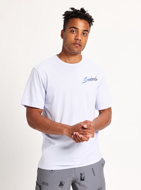 Men's Burton Woodbline Short Sleeve T-Shirt shown in Opal