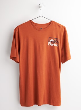 Men's Burton Alamosa Short Sleeve T-Shirt shown in Baked Clay