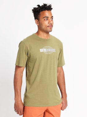 Men's Burton Corto Short Sleeve T-Shirt shown in Martini Olive