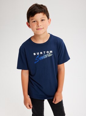 Kids' Burton Ditmar Short Sleeve T-Shirt shown in Dress Blue