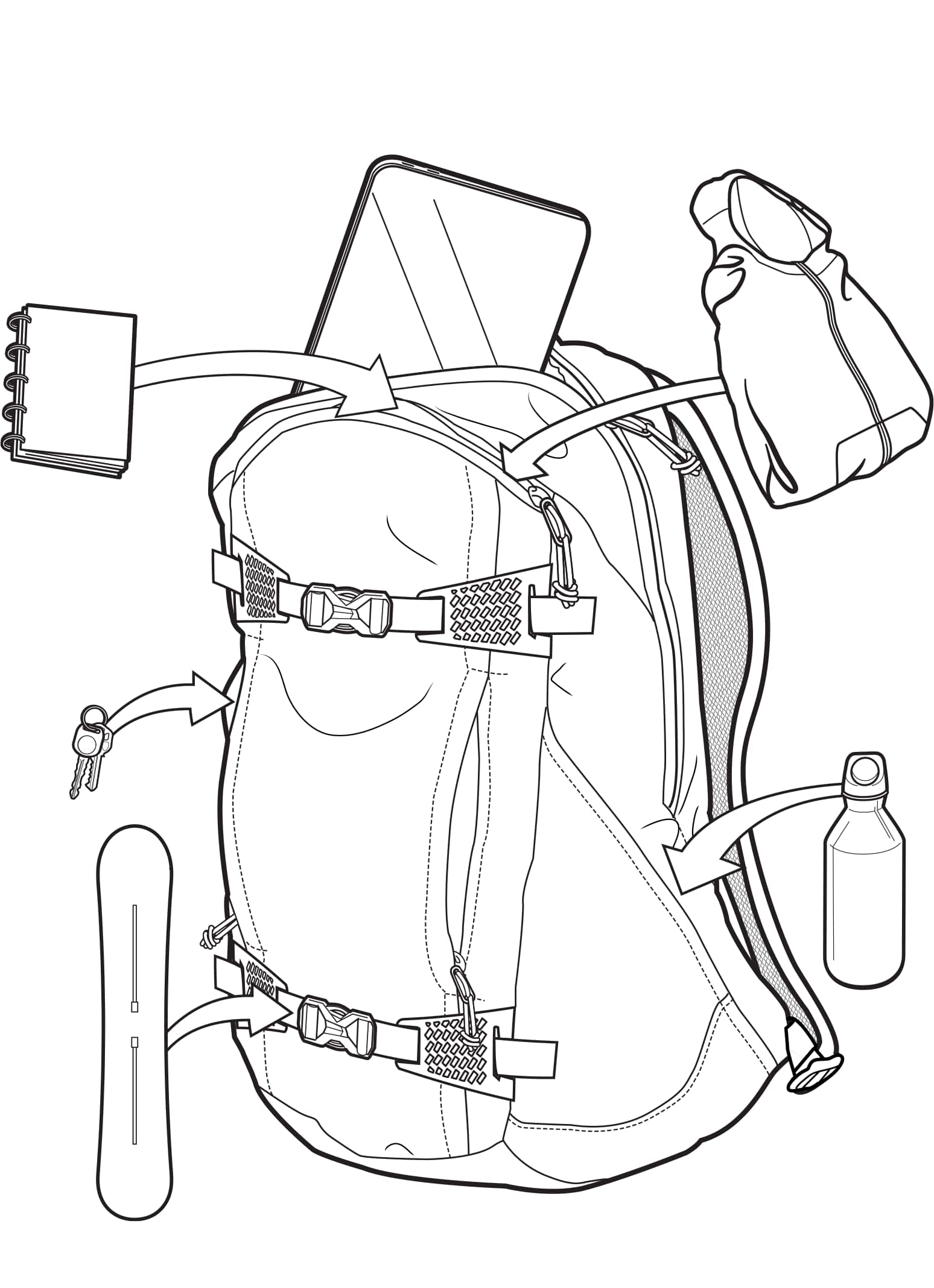 Burton Day Hiker 25L Backpack | Bags & Packs | Burton.com Spring