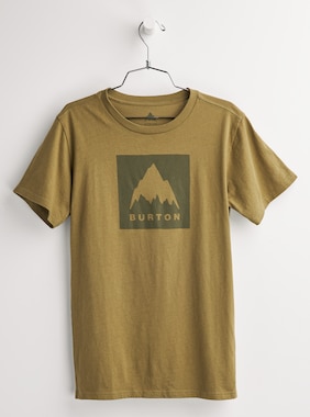 Kids' Burton Classic Mountain High Short Sleeve T-Shirt shown in Martini Olive
