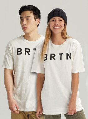 Burton BRTN Short Sleeve T-Shirt shown in Stout White