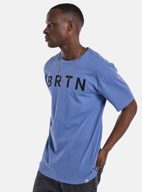 Burton BRTN Short Sleeve T-Shirt shown in Slate Blue