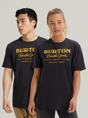Burton Durable Goods Short Sleeve T-Shirt shown in True Black