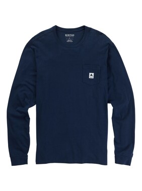 Burton Colfax Long Sleeve T-Shirt shown in Dress Blue