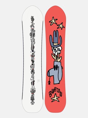 Burton Slush Puppy Camber Snowboard shown in Graphic