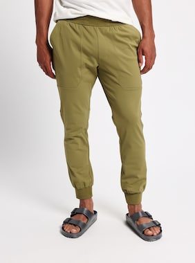 Men's Burton Multipath Jogger Pants shown in Martini Olive