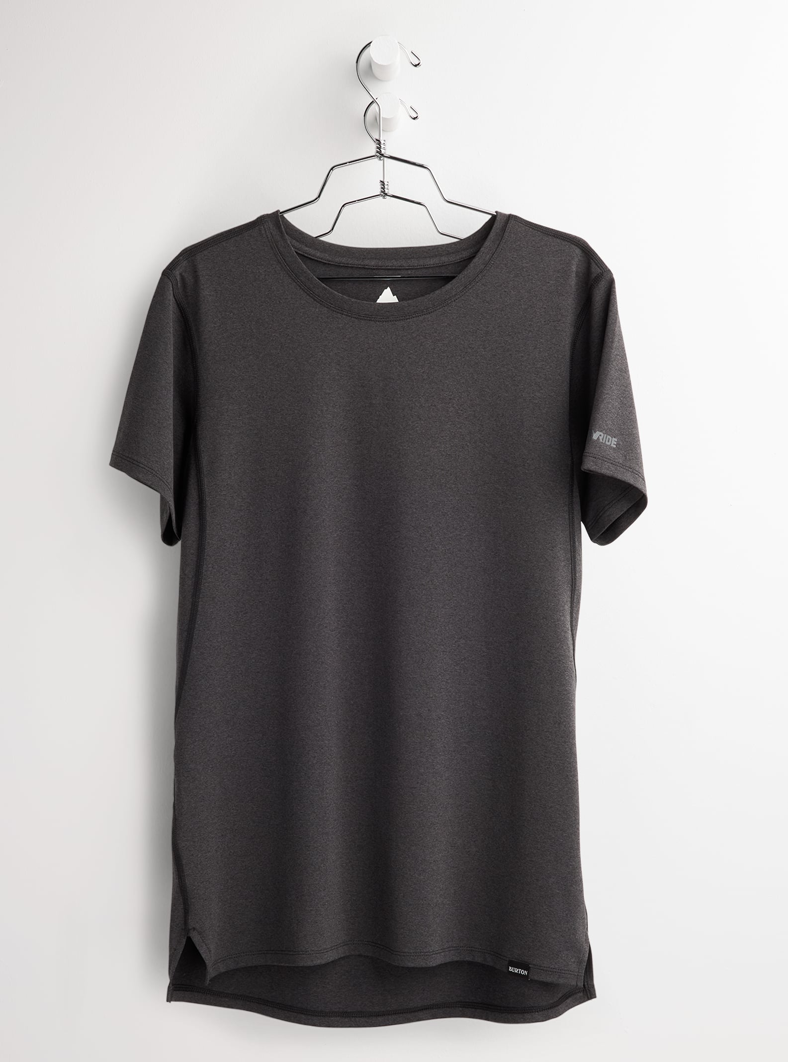 Burton Multipath Essential Tech kortärmad t-shirt för damer, True Black Heather, XS