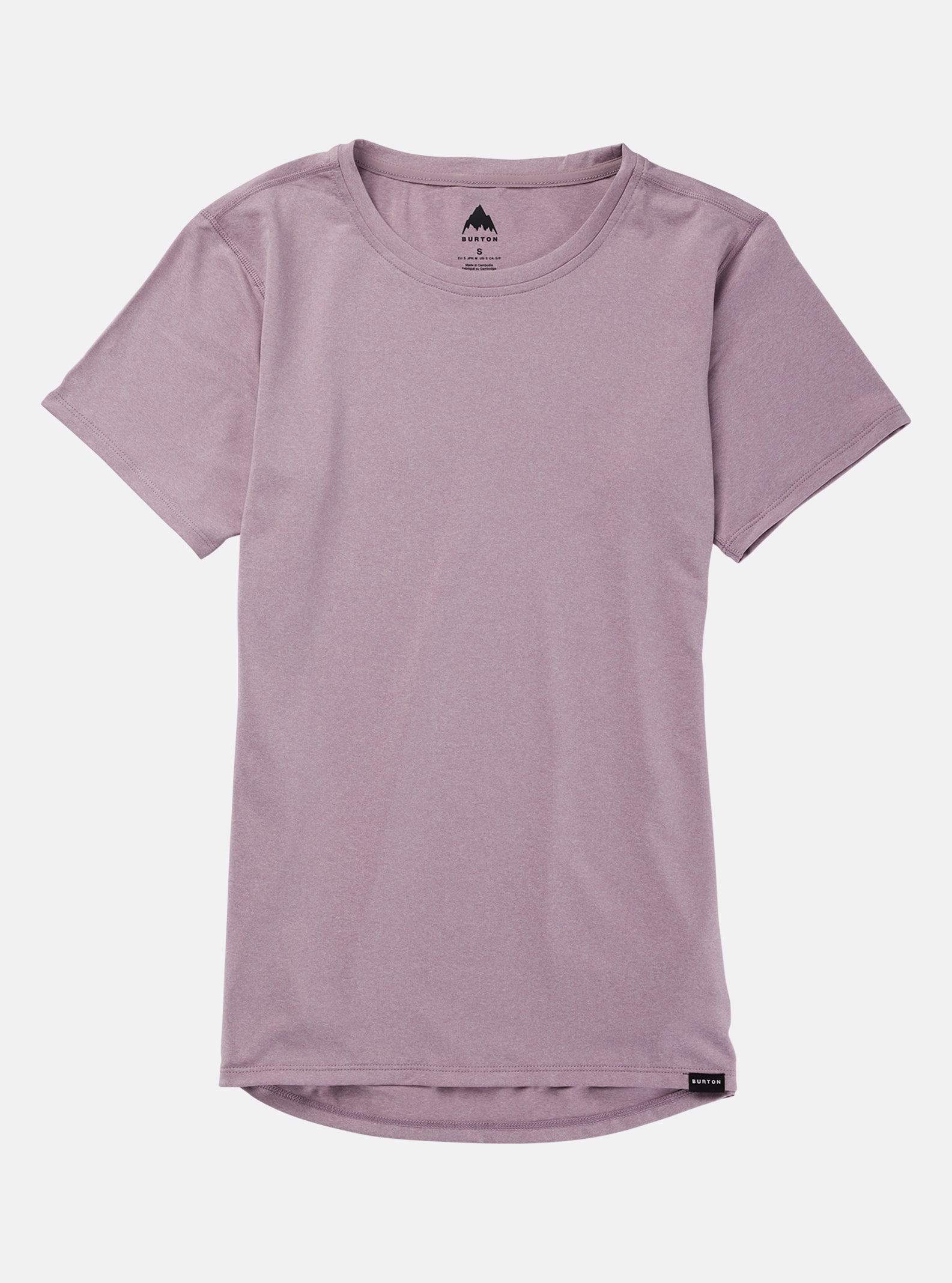 Burton Multipath Essential Tech kortärmad t-shirt för damer, Elderberry Heather, XL