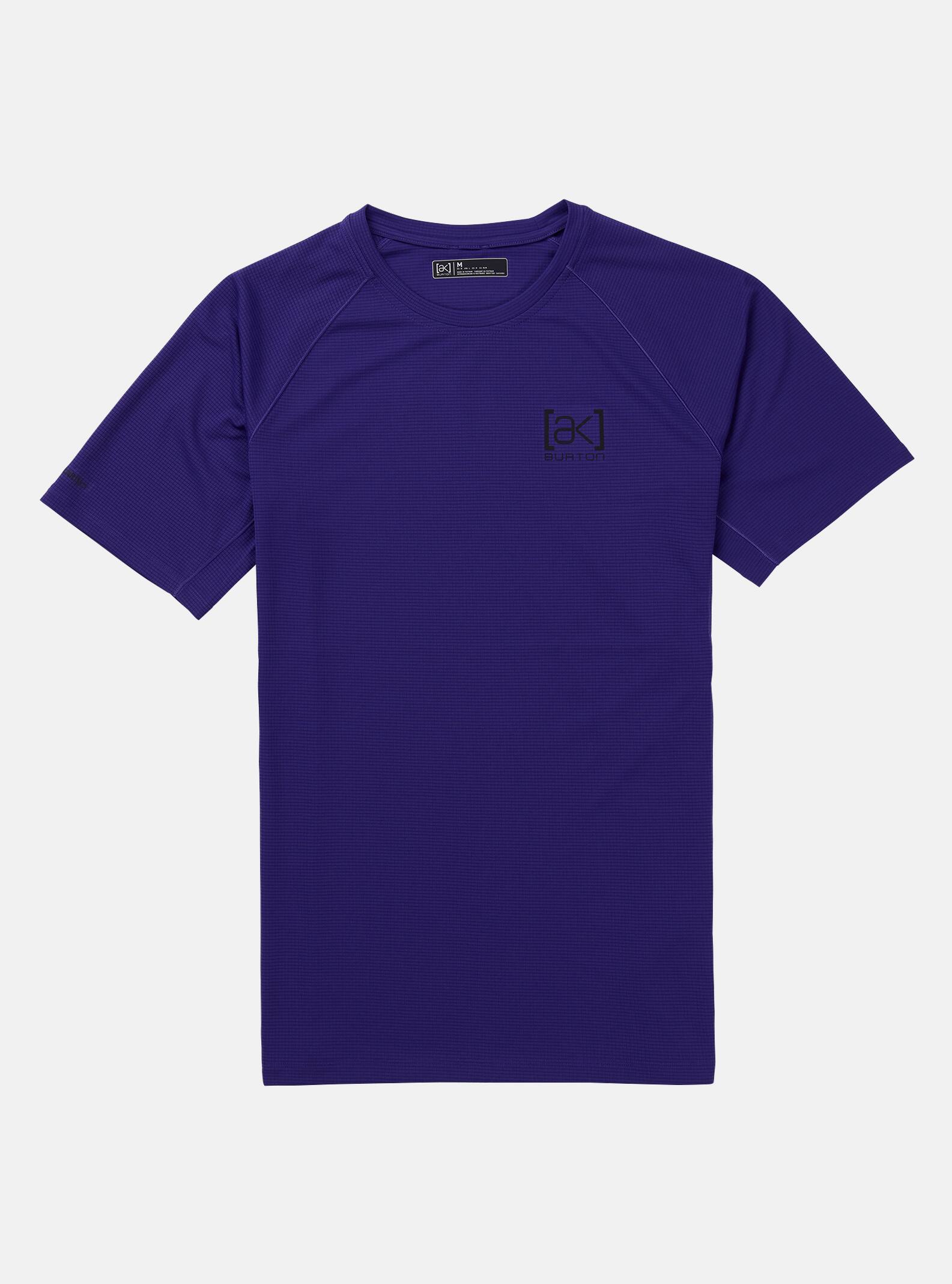 Burton - T-shirt à manches courtes [ak] Helium Power Dry pour homme, Prism Violet, M
