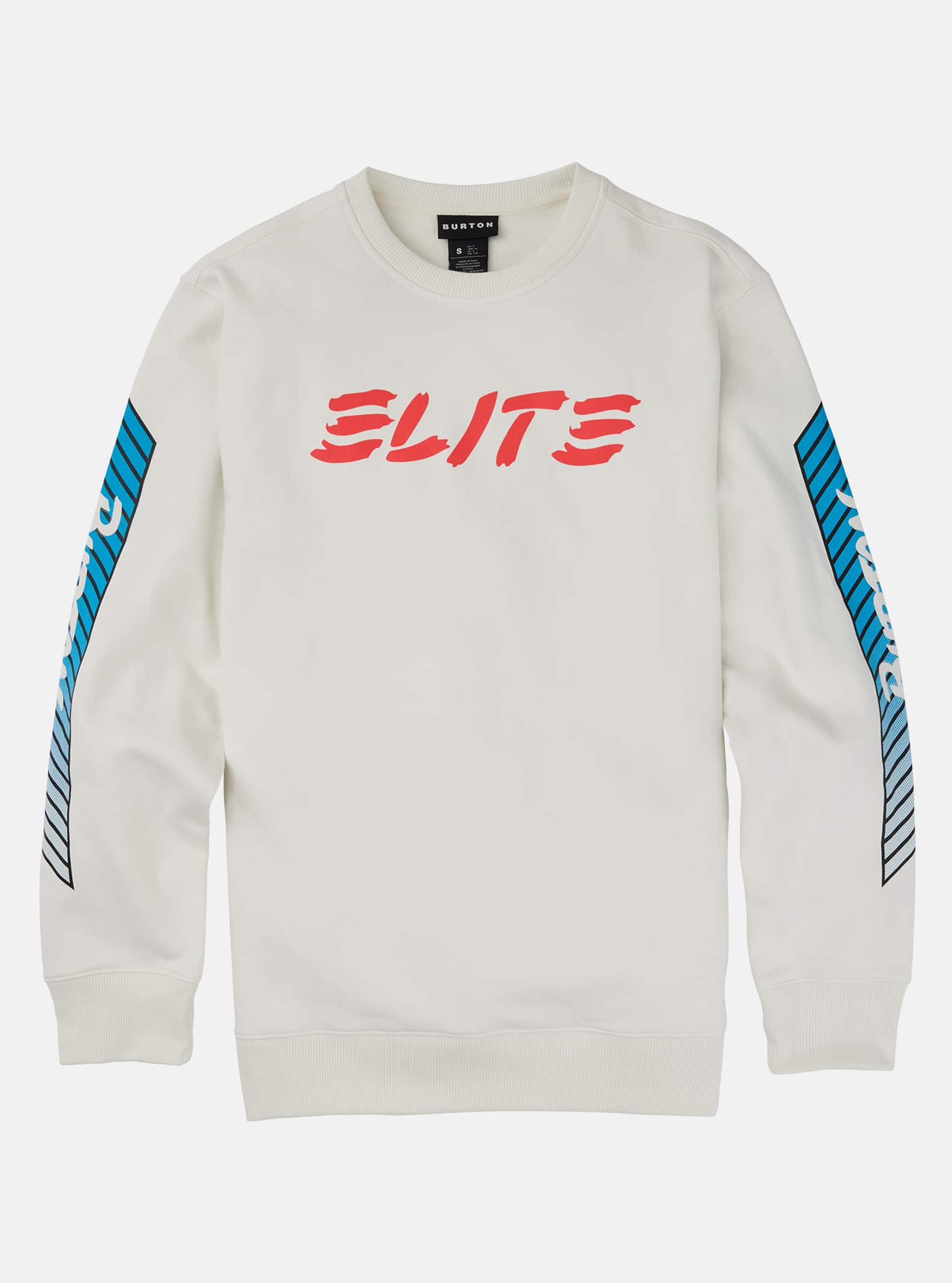 Burton 1987 Elite Crew sweatshirt, Stout White, S