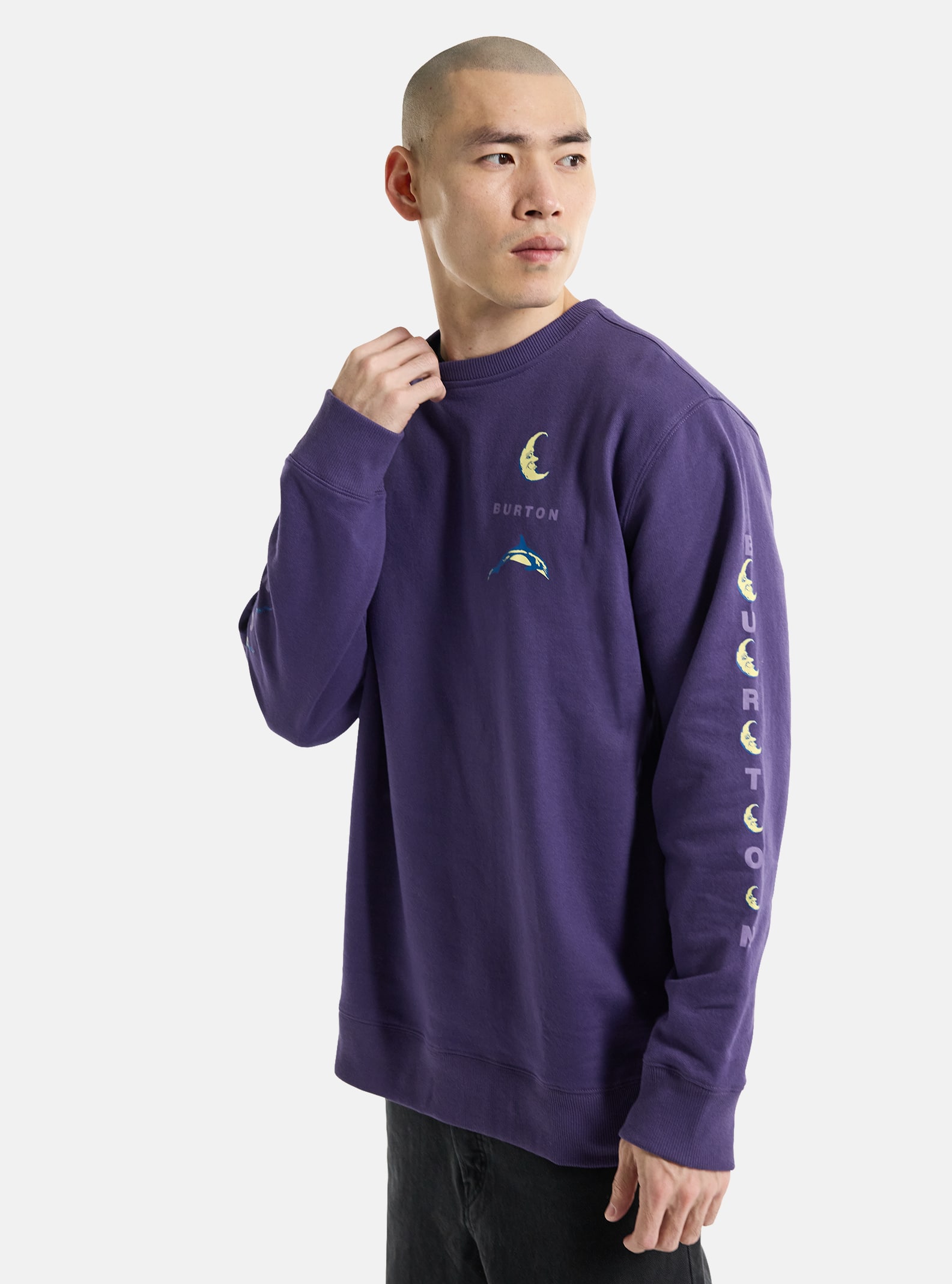 Burton Retro 1996 Dolphin Crew Shirt | Burton.com Spring 2024 US