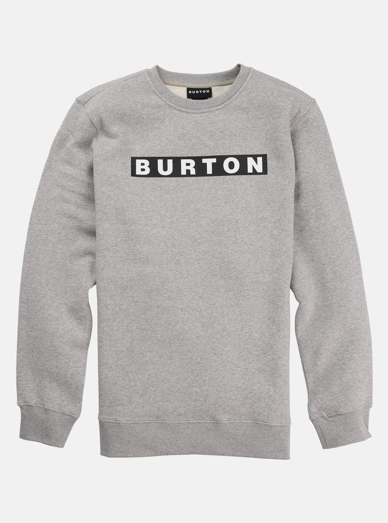 Burton Vault rundhalsad sweatshirt, Gray Heather, M
