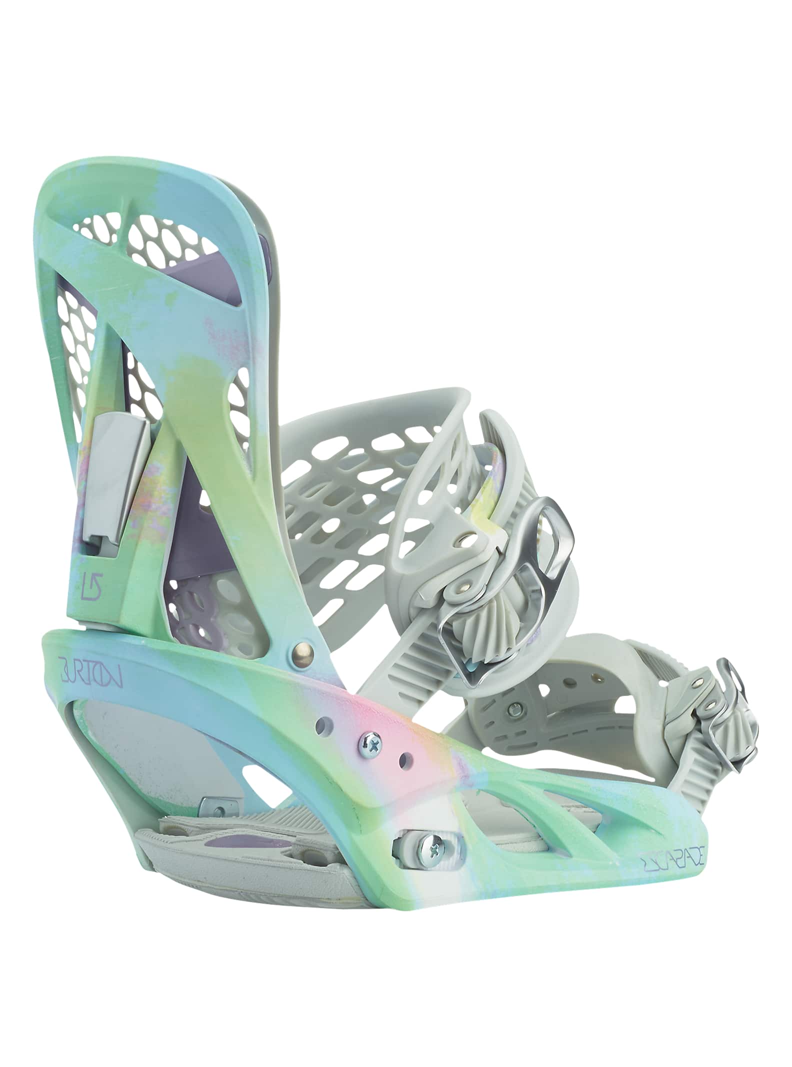 Burton - Fixation pour snowboard Escapade, Shifty White, S