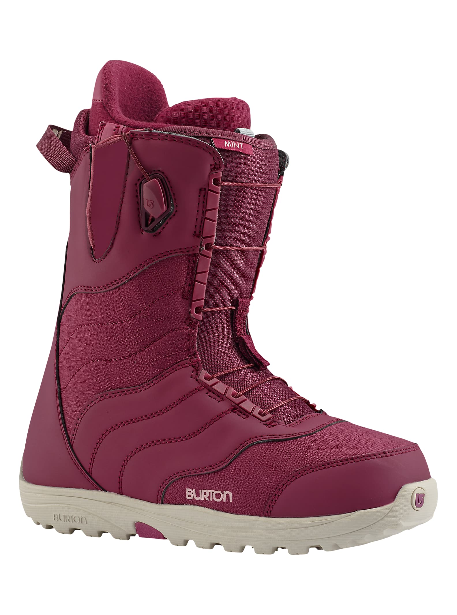 Burton - Boots de snowboard Mint, Cabernet, 10