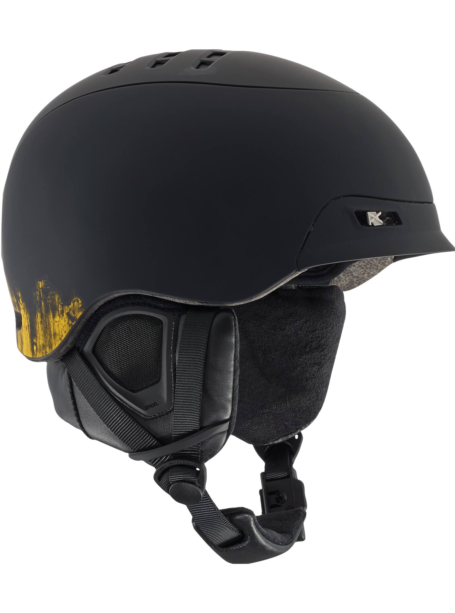 Anon. Casque Nelson, Grunge Black, L