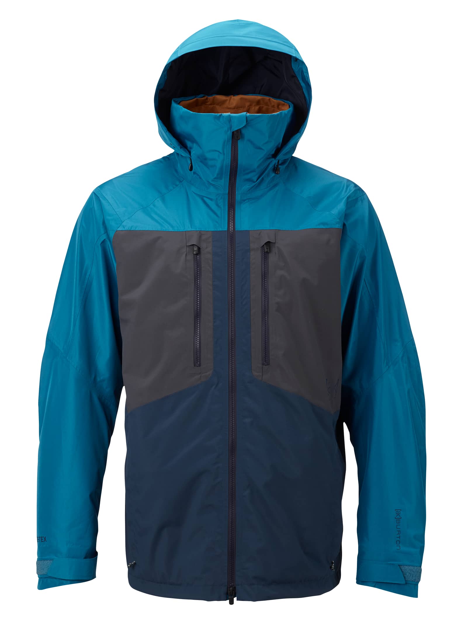 Burton - Veste [ak]® Swash en GORE-TEX® 2 couches homme, Mountaineer / Faded / Mood Indigo, L