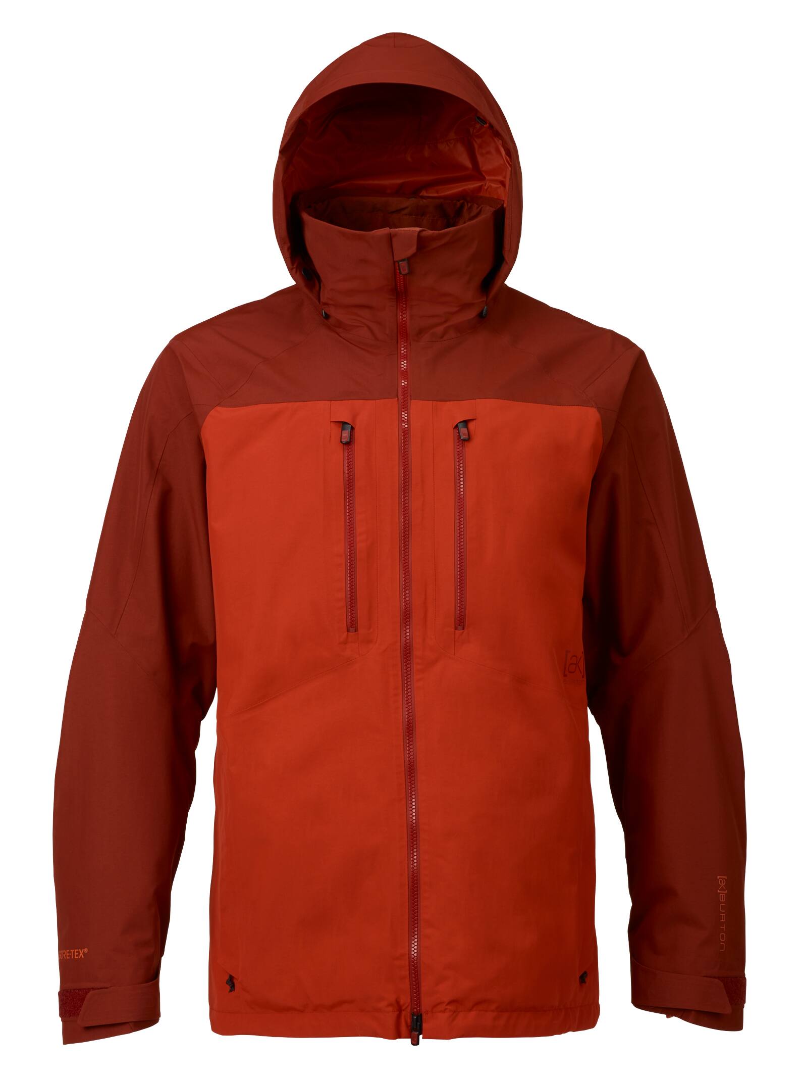 Burton - Veste [ak]® Swash en GORE-TEX® 2 couches homme, Fired Brick / Bitters, L