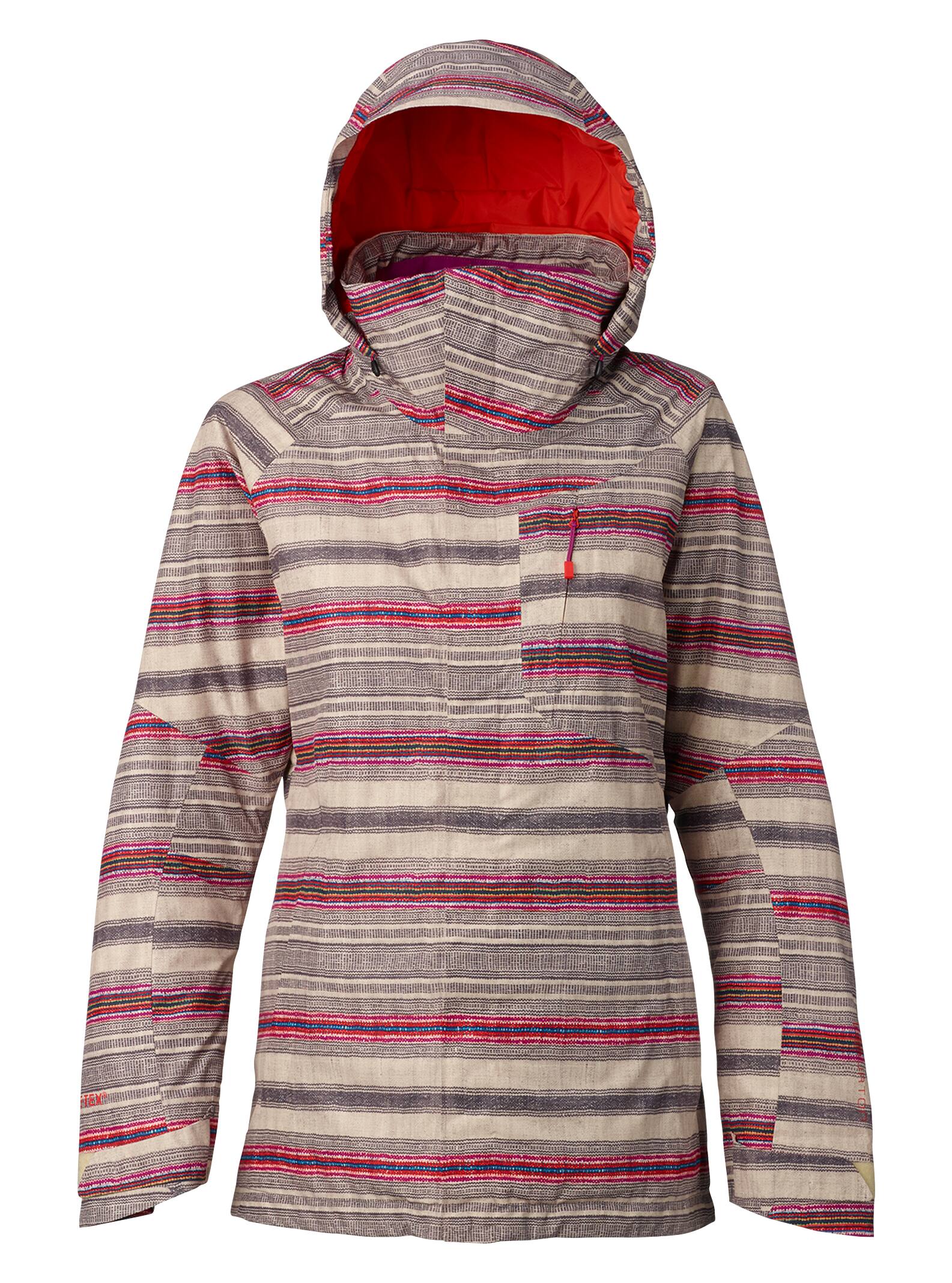 Burton - Veste [ak]® Embark en GORE-TEX® 2 couches femme, Agave Stripe, L