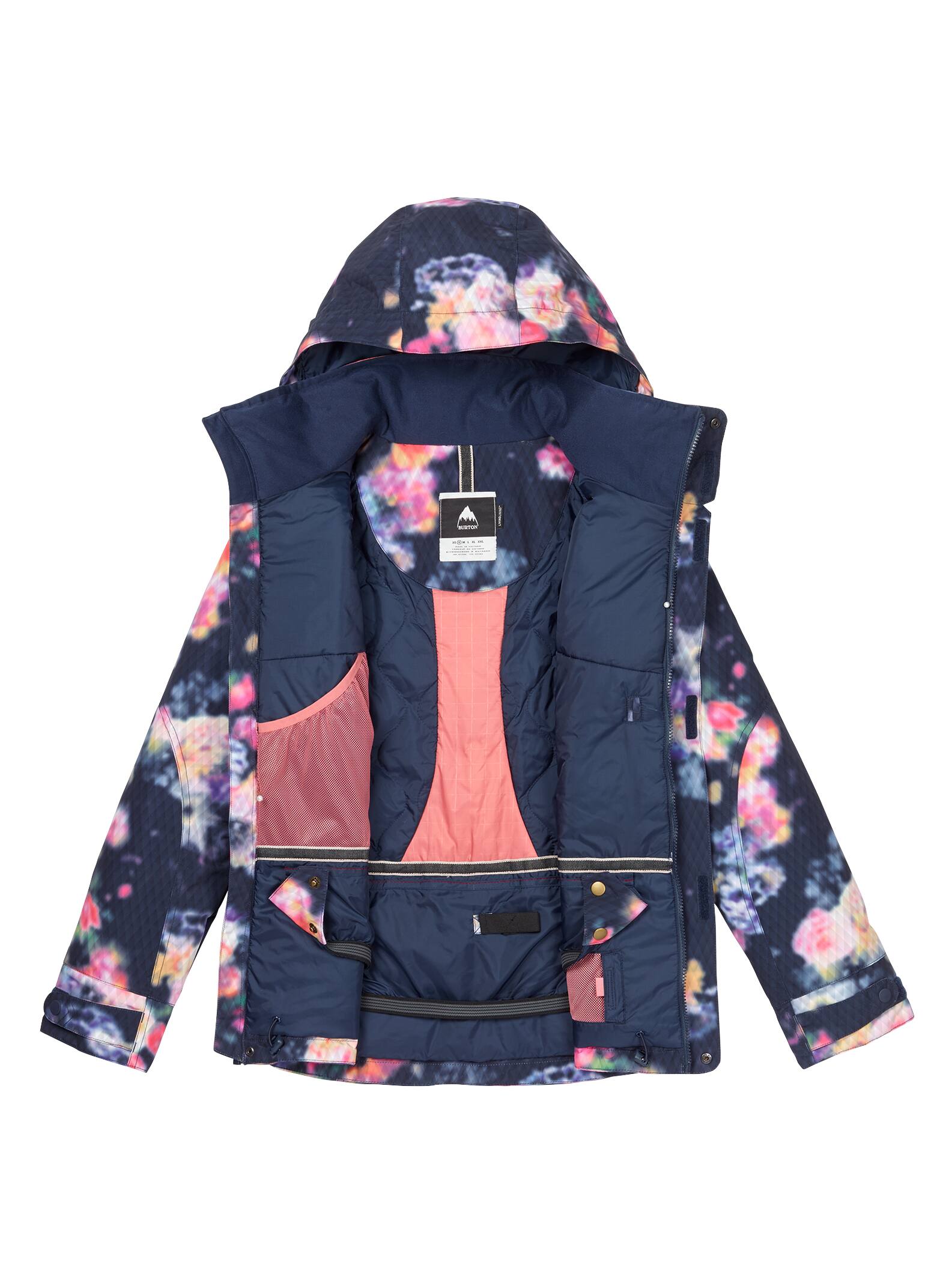 burton jet set jacket sangria