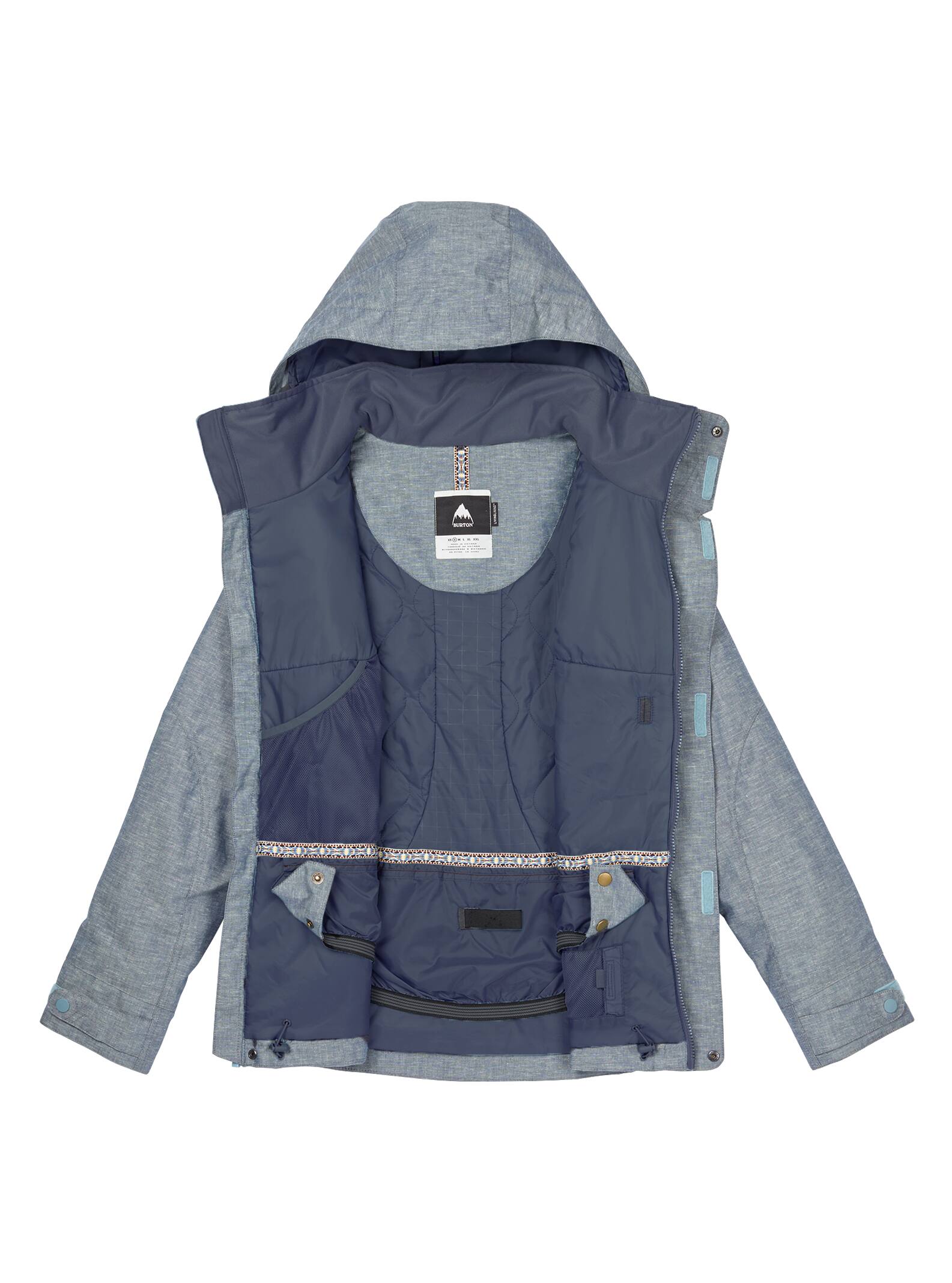 burton jet set jacket sangria