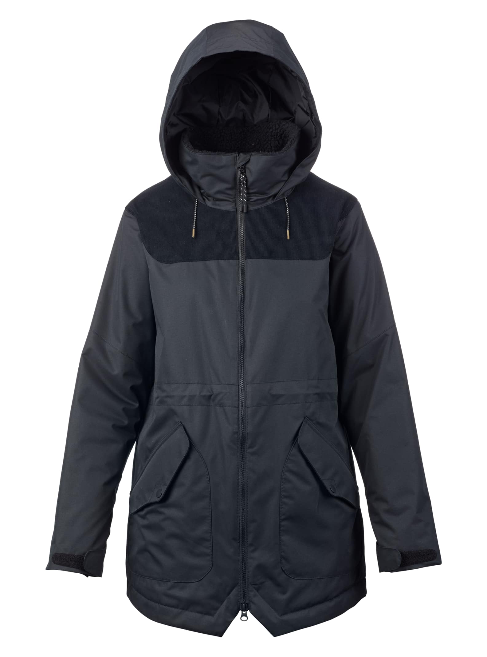 Burton - Veste Prowess femme, True Black / True Black Cord, S