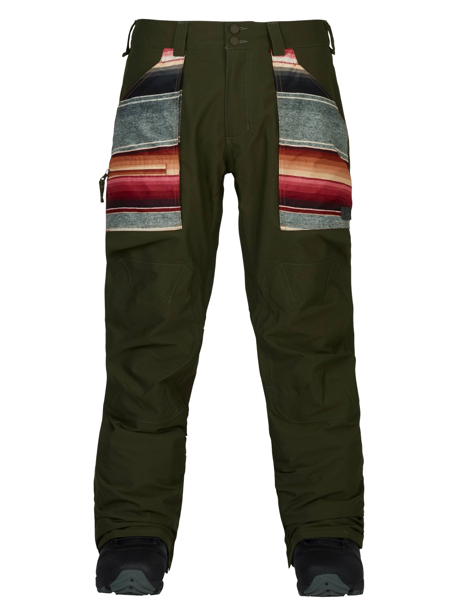 Burton - Pantalon Southside coupe classique homme, Forest Night / Sinola, L