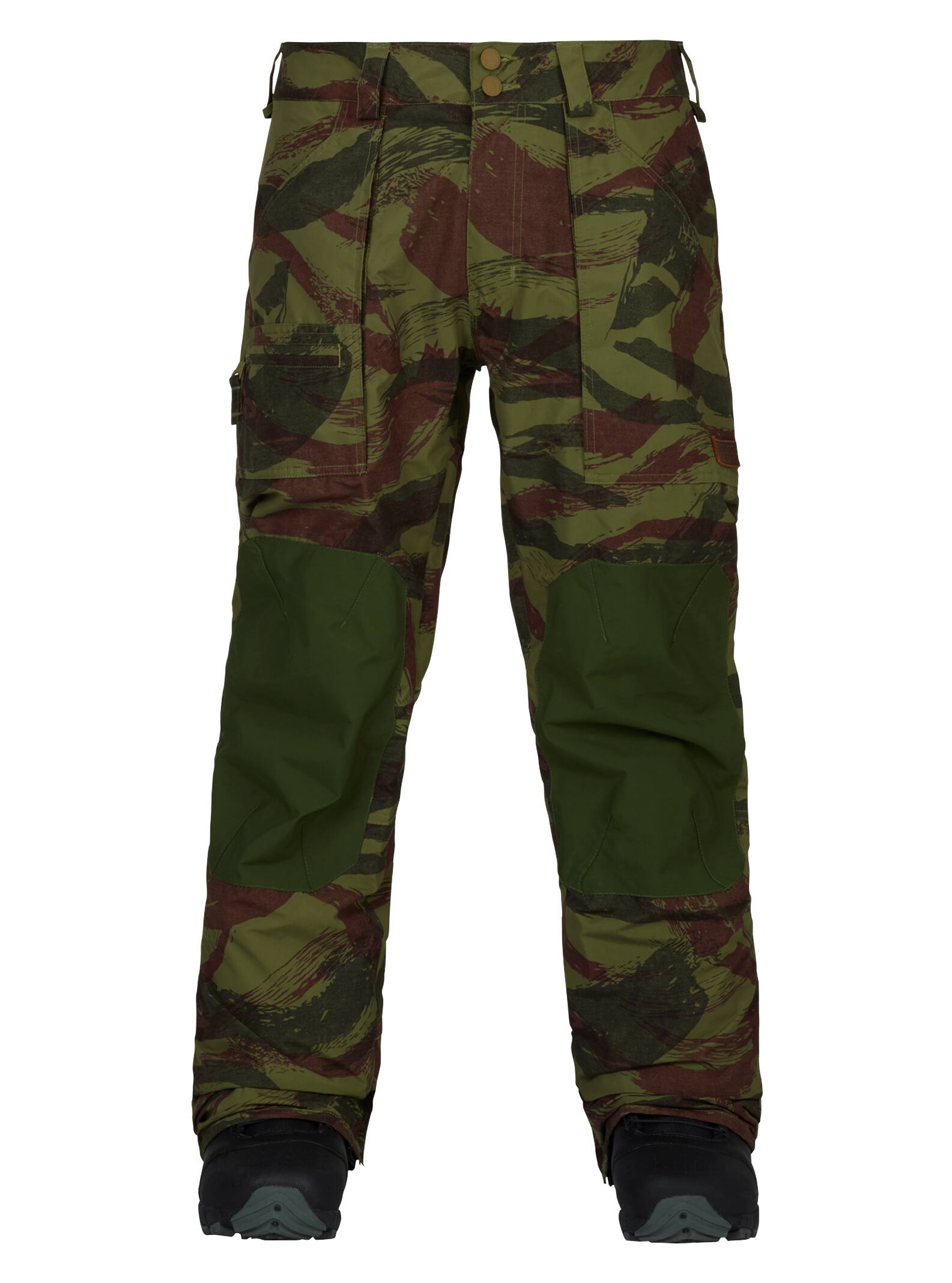 Burton - Pantalon Southside coupe classique homme, Brush Camo / Rifle Green, M