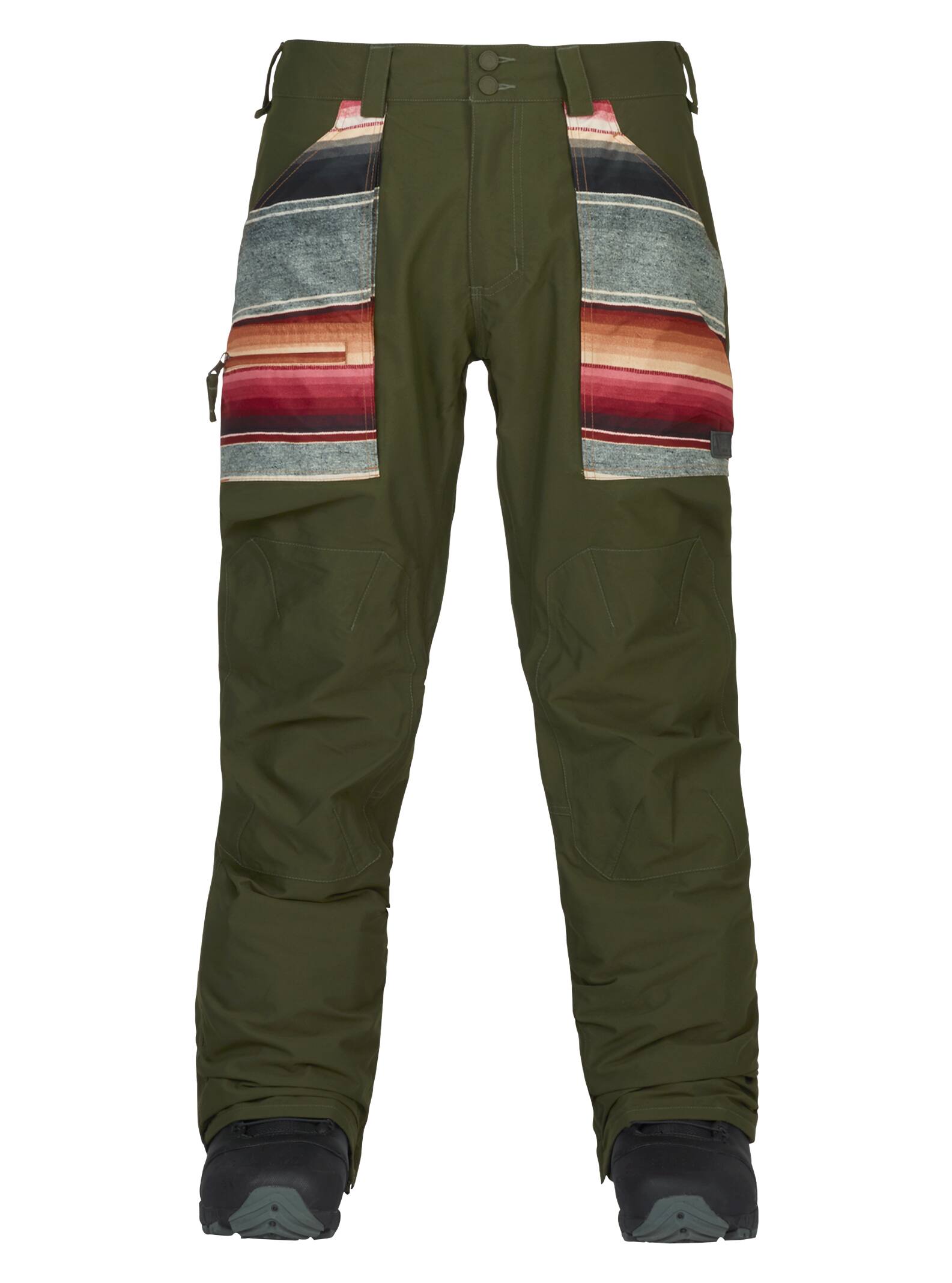 Burton - Pantalon Southside Slim fit homme, Forest Night / Sinola, L