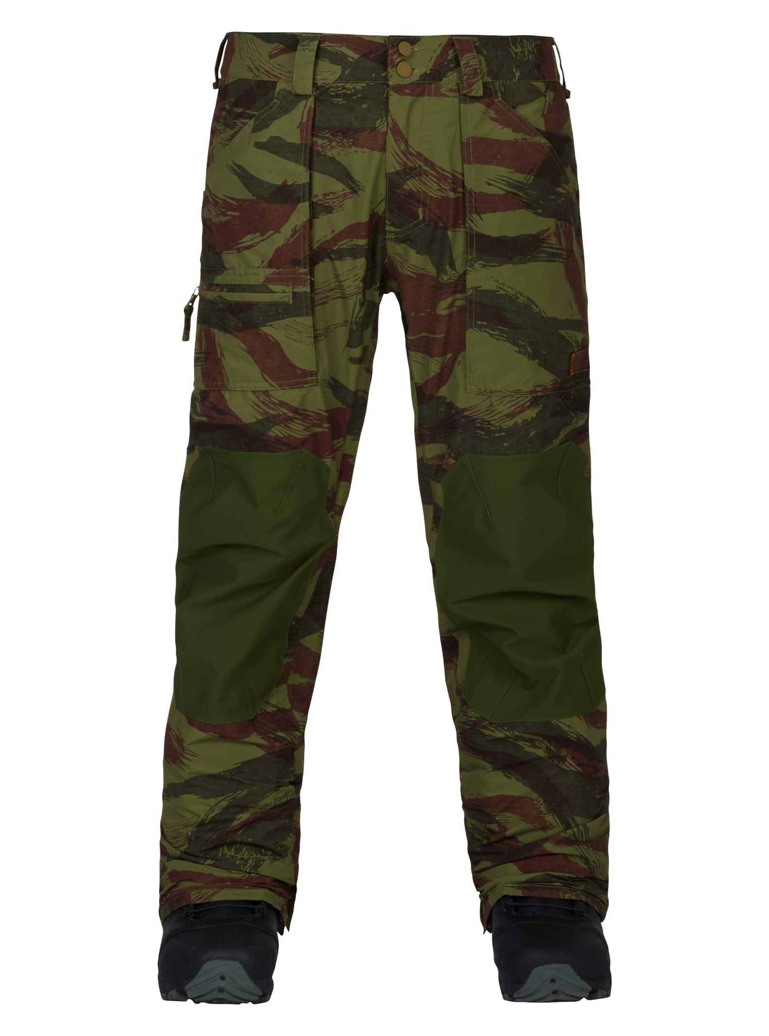 Burton - Pantalon Southside Slim fit homme, Brush Camo / Rifle Green, L