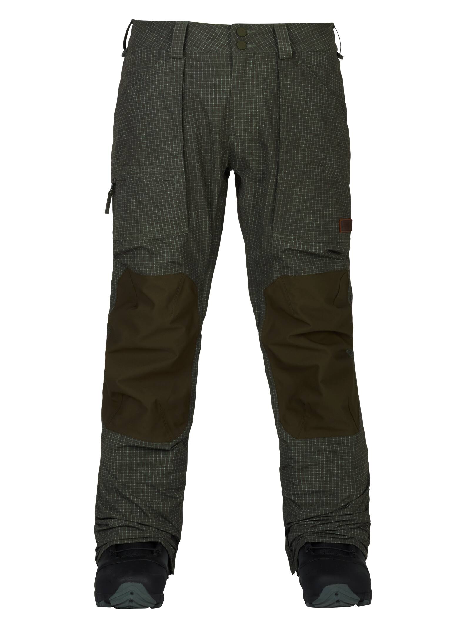 Burton - Pantalon Southside Slim fit homme, Forest Night Ripstop Texture / Forest Night, L